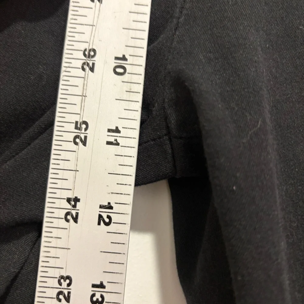 J.Crew 365 Cameron Slim Crop Pants‎ Black Bi-Stretch Trousers 4T Tall
